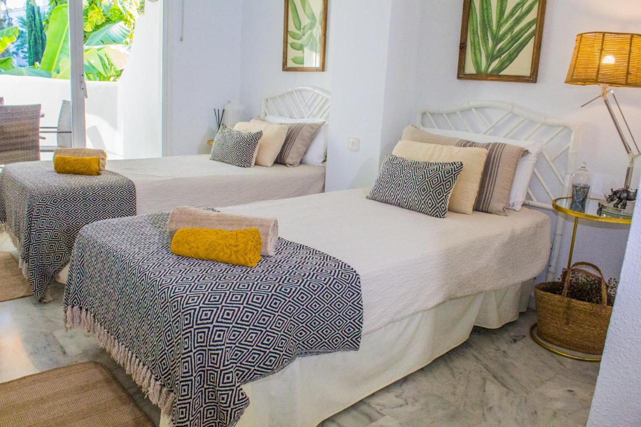 Benalgolf Lovely Apartment In Benalmadena With Sea Views, Excellent Wifi Connection, Private Backyard With Bbq Экстерьер фото