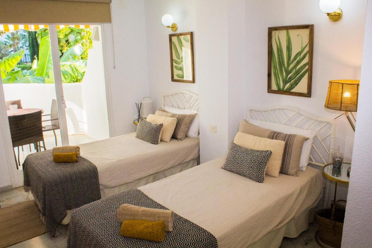Benalgolf Lovely Apartment In Benalmadena With Sea Views, Excellent Wifi Connection, Private Backyard With Bbq Экстерьер фото